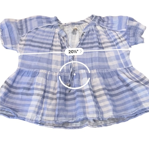 Anthropologie Pilcro Bette Babydoll Blouse, XS - Picture 12 of 14